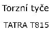 Karta - Torzní tyče Tatra T815