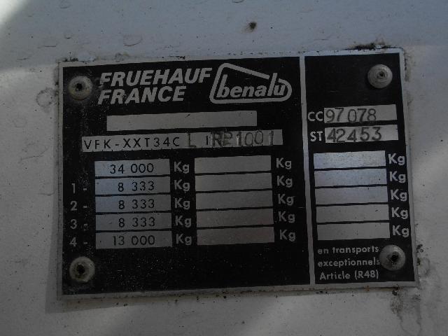 Vozidlo FRUEHAUF-BENALU
