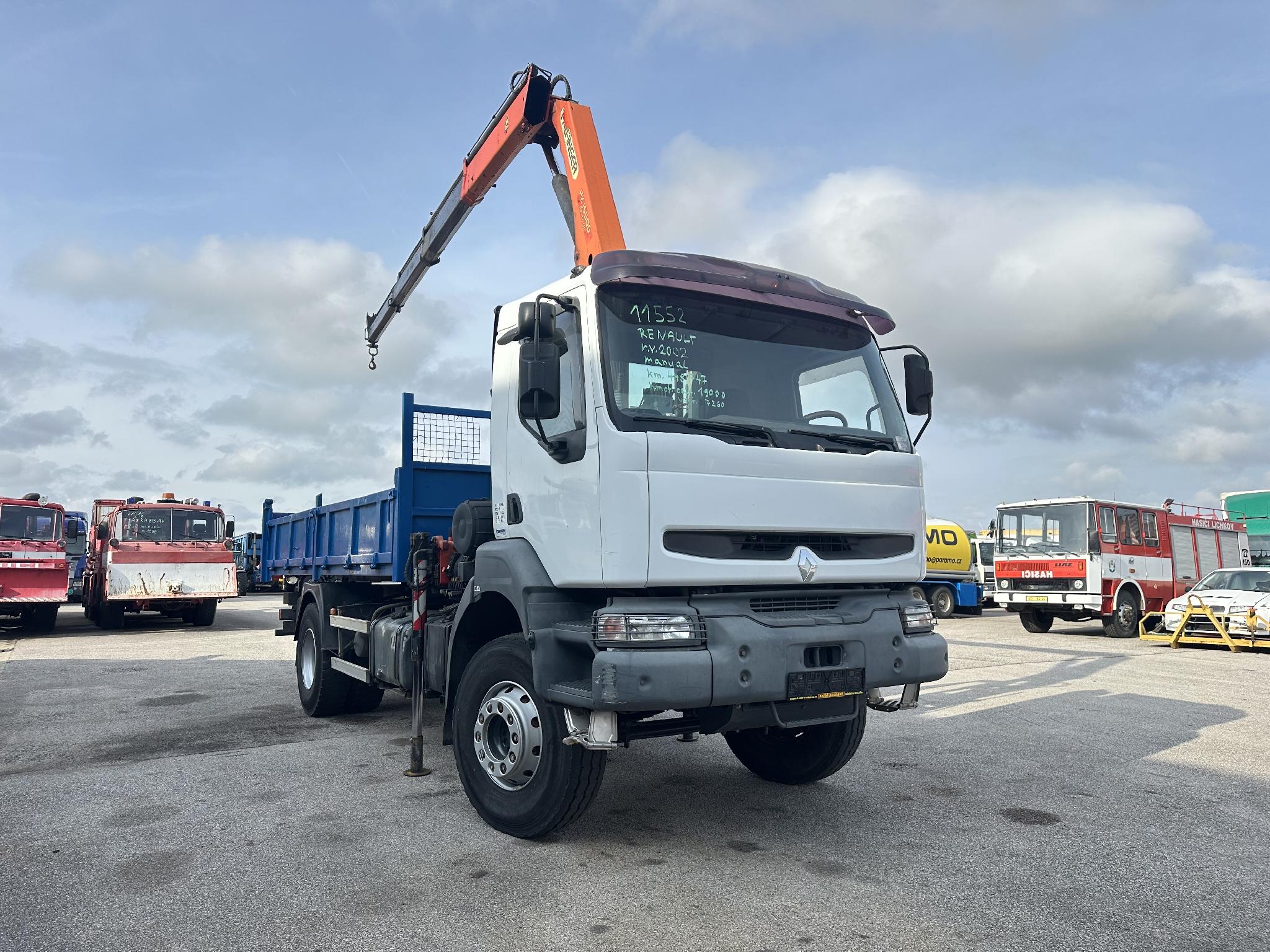 Vozidlo RENAULT KERAX 270.19 4x2
